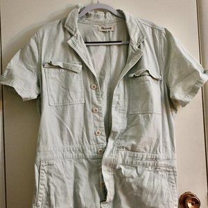 Madewell Utility Shorts Jumpsuit